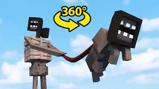 360° Video || Siren Head 360/VR || Funny Horror Animation