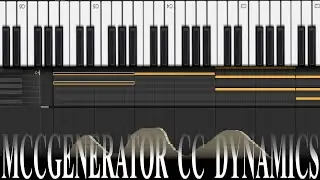 Use MCCGenerator create dynamic Midi CCs