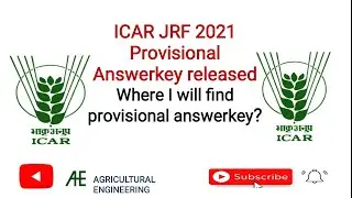 ICAR PG/Ph.D 2021 update I how to check provisional answerkey released on official website of ICAR.