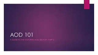 AOD 101 - Part 2