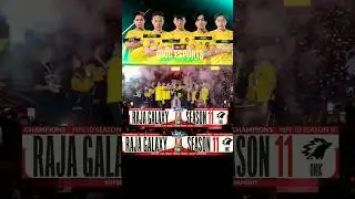 CONGRATS ONIC SANG RAJA GALAXY MPL SEASON11 💛🤘 #mplid #fypシ #mobilelegends #videoshort