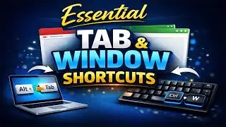 Essential Tab & Window Shortcuts for Beginners | Windows Tips