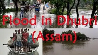 Flood in Dhubri (assam) 2019