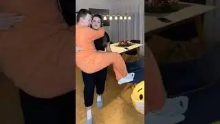 bbw girl lift carry boy