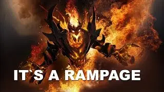 Моя Рампага на Shadow Fiend|Rampage on my Shadow Fiend