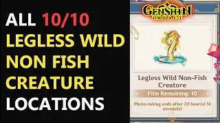 Legless Wild Non Fish Creature Graph Adversarial Technology Experiment Log Guide Genshin Impact