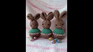 How to knit an Easter Bunny / Bunny Toy on your knitting machine