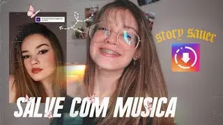 como salvar stories do instagram com musica