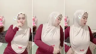 Egashita live tiktok || hijab tobrut🍑 gakuat liatnya🍑‼️