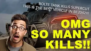 Battlefield 2042 - MC5 Bolte Tank KILLS SUPERCUT VIDEO