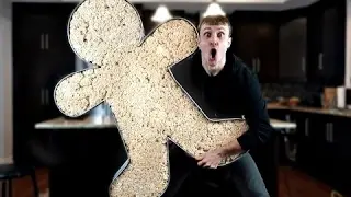 DIY GIANT RICE KRISPIE MAN (WORLD RECORD 100+ LBS)