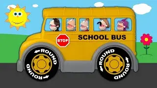 Wheels on the Bus + More Nursery Rhymes and Kids Songs | Puppet Party - Kids Songs