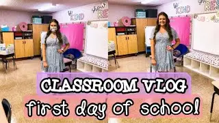FIRST Day of SCHOOL! | Hybrid Model