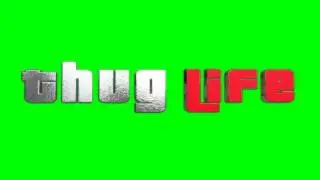 3D Thug Life Green Screen [Full HD]