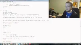 Infinite Flying Cubes - OpenGL with PyOpenGL Python and PyGame - 8