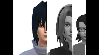 [Sims 4]  Create a sim - Sasuke Uchiwa (With CC)