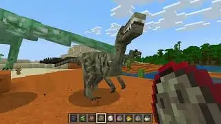 Dinosaurs ADDON 1.0 in Minecraft PE