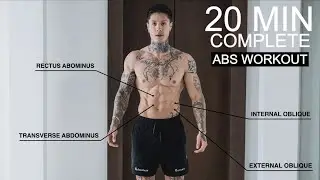 COMPLETE 20 MIN ABS WORKOUT (From Home)