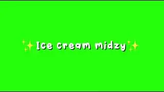 Marca de agua para ice cream midzy