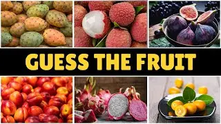 Guess the Fruit Quiz (50 Different Types of Fruit) 🍌🍓🥝