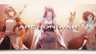 Genshin Archon War 4K - Fanart Edit
