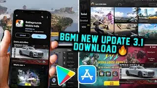 BGMI NEW UPDATE 3.1 FEATURES/BGMI UPDATE NOT SHOWING IN PLAY STORE /BGMI NEW UPDATE 3.1 RELEASE DATE