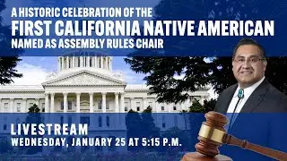 James Ramos, the First California Native American Named as Assembly Rules Chair
