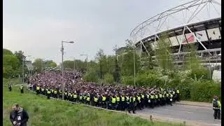 Eintracht Frankfurt Fans raid London Stadium | West Ham vs. Eintracht Frankfurt: 1 - 2