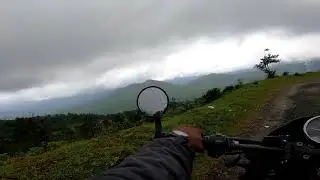 A RIDE WITH SUPERBIKES 🖤 ponmudi hill station