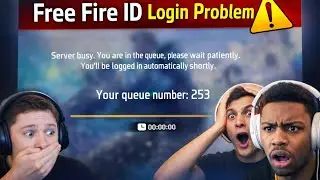 Free Fire Login problem | Queue number problem solved | Freefire login problem 
