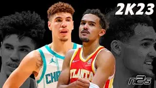 NBA 2K23 Charlotte Hornets vs Atlanta Hawks