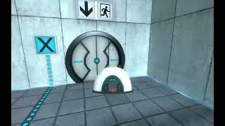 Portal 1 gameplay