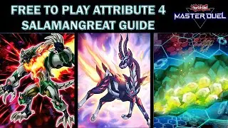 FREE TO PLAY ATTRIBUTE 4 EVENT - SALAMANGREAT DECK LIST - BEGINNER'S GUIDE - Yu-Gi-Oh! Master Duel
