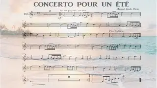 CONCERTO POUR UN ÉTÉ - Accompaniment (Bb)