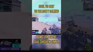 Soul chicken dinner in BGMS Nodwin Lan event 👑🔥