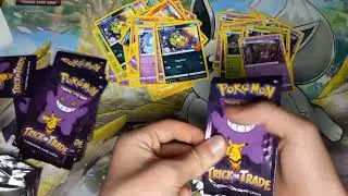 Pokemon Trick Or Trade BOOster Bundle Opening