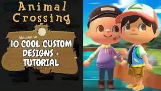Animal Crossing New Horizons 10 Custom Clothes + Tutorial
