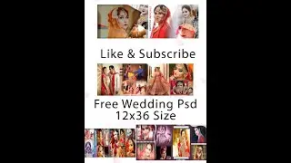 2020 BEST WEDDING 12x36 PSD File Part 02 Free Download
