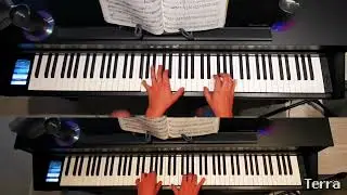 FINAL FANTASY VI Characters with 4 Hands (Cover)