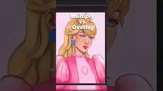 Multiply vs. overlay👀 