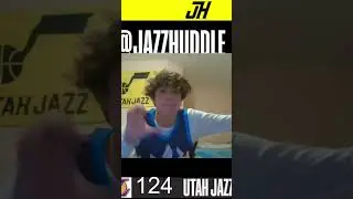 Kelly Olynyk turns into prime Steph Curry #jazz #utahjazz #nba #jordanclarkson #jazznation ￼