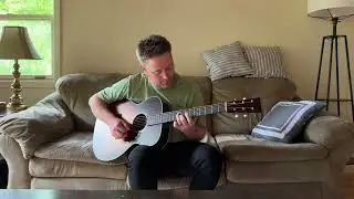 Jake Workman plays a Collings OM2 A Hill Country at Blue Ridge Guitar Camp 2024