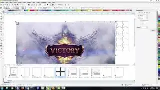 Corel DRAW x8 - Quebra Cabeças (tutorial, power clip)