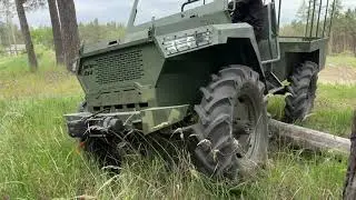 Всюдихід 4Х4 переломка. Вантажопідйомність до 1 тони або 10 чоловік.