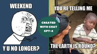 How to Create Memes Using GPT-4 | No Photoshop Needed | AI Meme Generation Tutorial