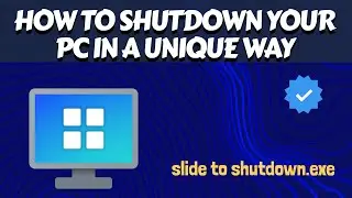 Unique way to shutdown your pc in tamil || tamiilgamer ||techthambi