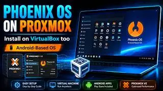 How to Install Phoenix OS (Android-Based OS) on Proxmox VE | How to install phoenix os on Virtualbox