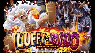optc blitz battle luffy vs kaido pirate alliance 12* ( team senza g5 )