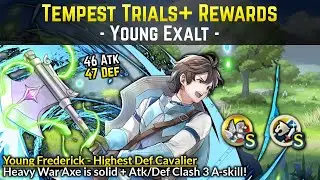 Young Frederick Buffs & Protects his friends! FTP Atk/Def Clash 3! | Tempest Trials: Young Exalt