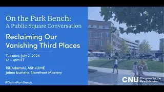 Reclaiming Our Vanishing Third Places